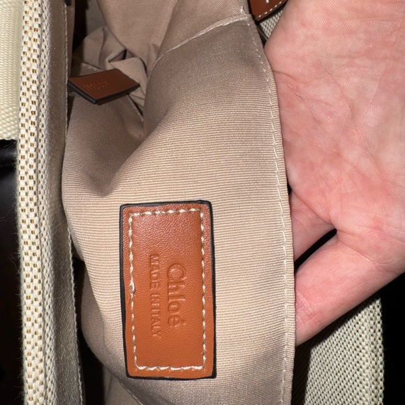 Cream and Tan Women's Bag - Picture 9 of 9